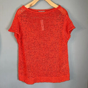 J. Crew Red Knit Top
